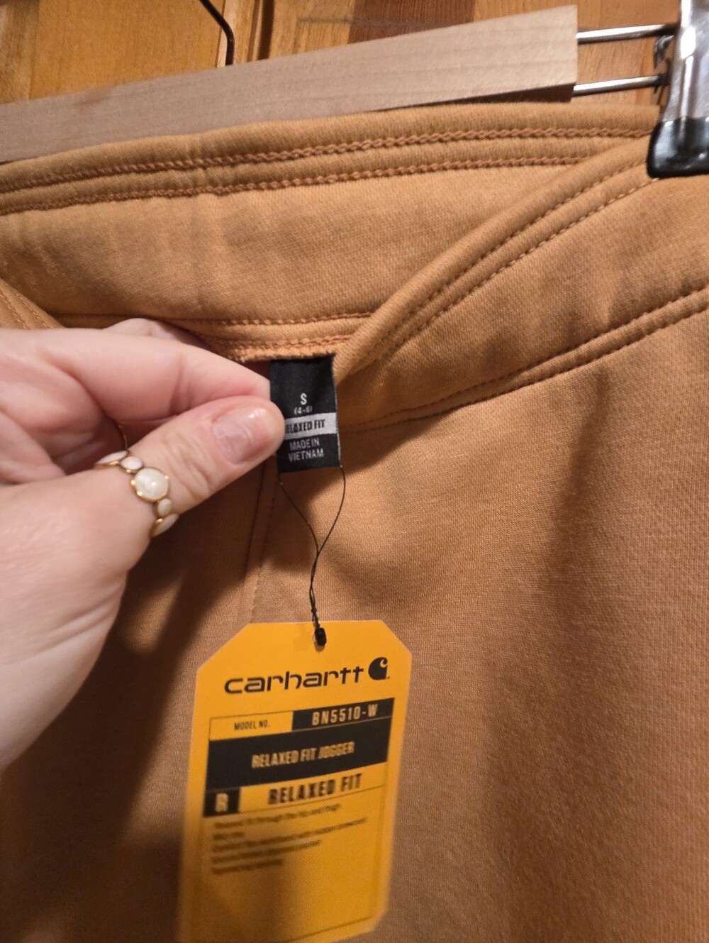 Carhartt Brown Relaxed Fit Jogger BNWT - Picture 3 of 6